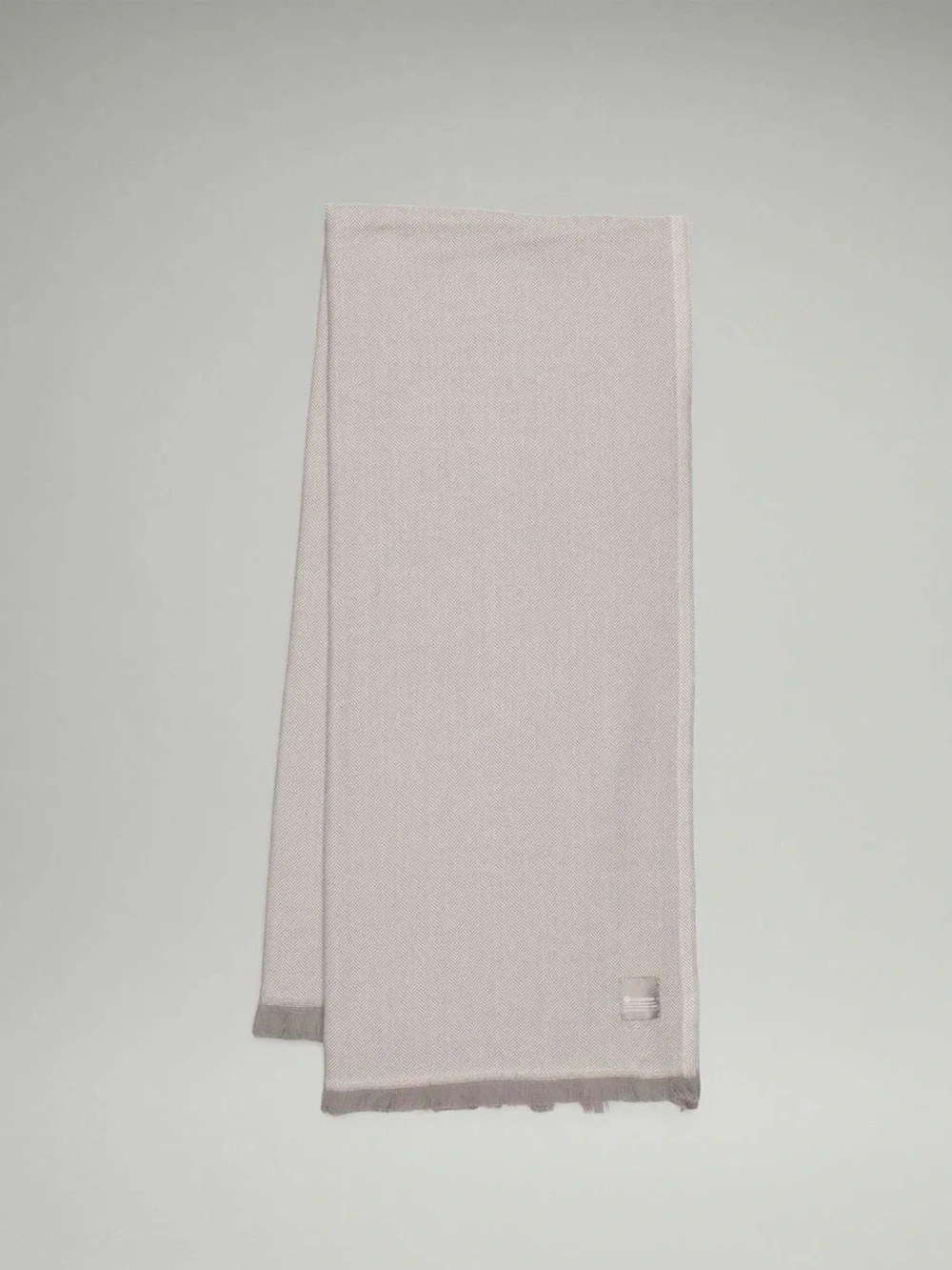 🆕🩶 Lululemon Wool Blanket Scarf - Gull Grey White Opal